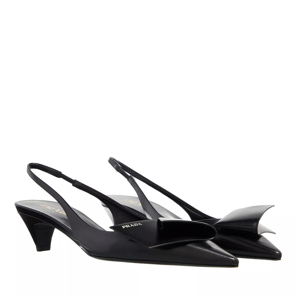 Black store prada heels