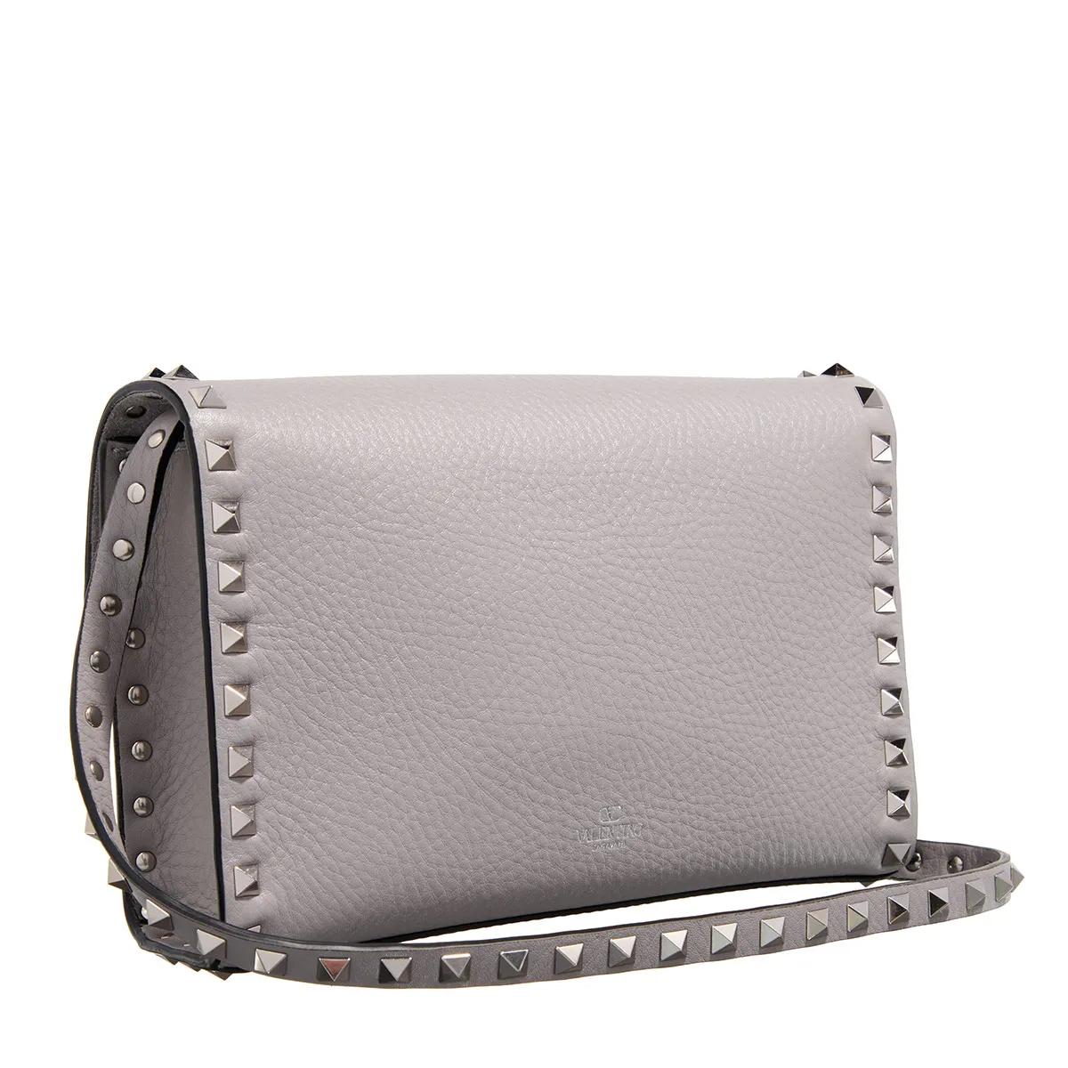 Valentino Garavani Crossbody bags Small Shoulder Bag Rockstud in grijs