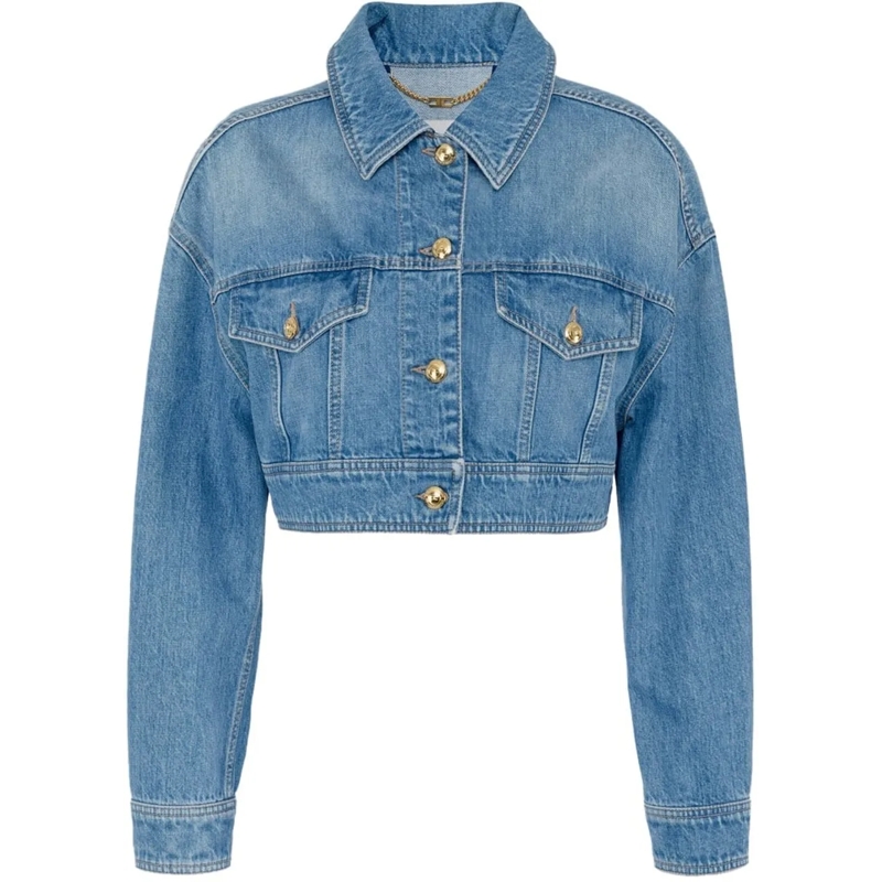 Elisabetta Franchi Übergangsjacke Coats Blue blau