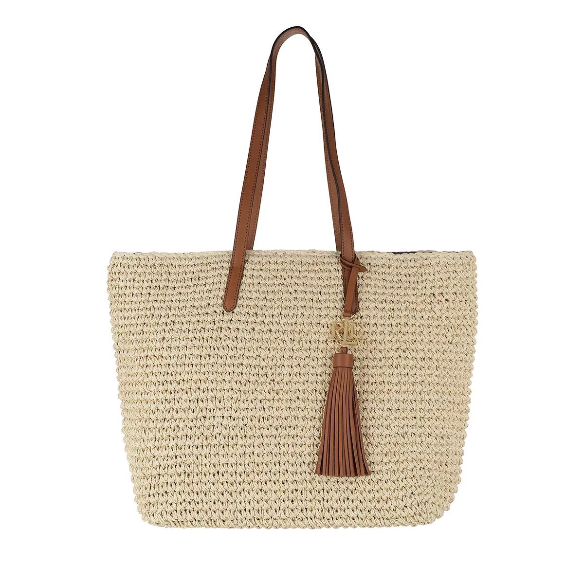 Buy Lauren Ralph Lauren WHITNEY 29-TOTE-MEDIUM - Natural