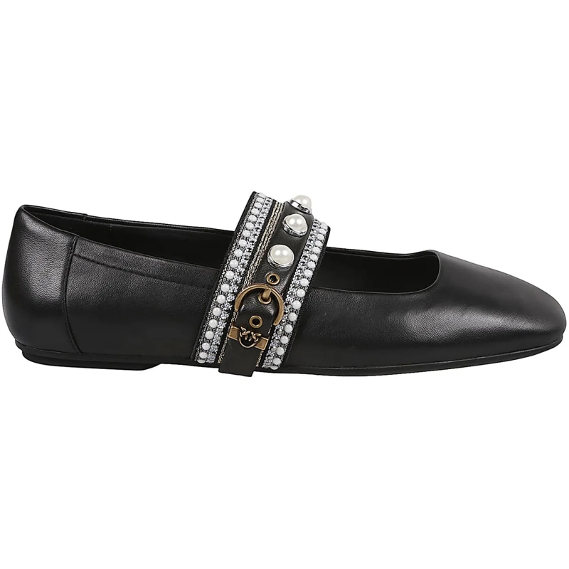 Pinko Ballerines Max 04 Ballet Black schwarz