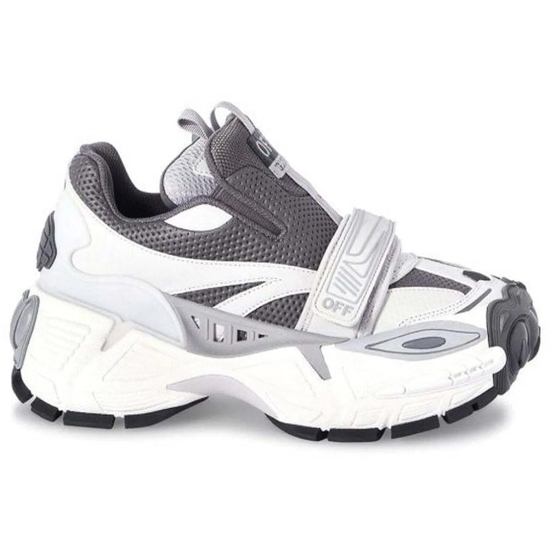 Off-White Low-Top-Sneaker Sneaker Gray grau