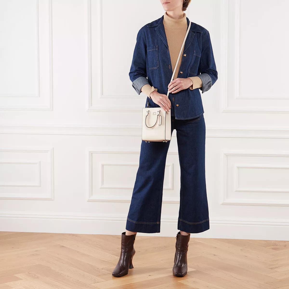 Coach crossgrain 2025 leather tote