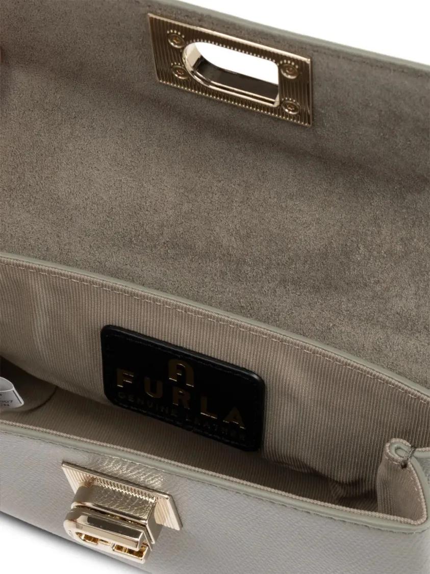 Furla Hobo bags 1927 Mini Crossbody in grijs