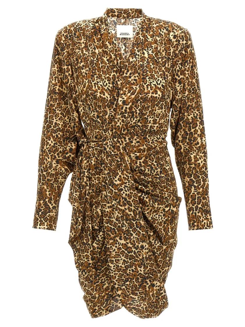 Thumbnail - Isabel Marant - Cleora' Dress - Größe 36 - braun