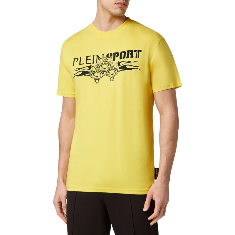 Plein Sport T-Shirt T-Shirt Tiger gelb(Image 6)