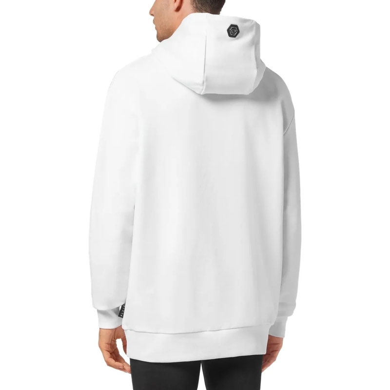 Philipp Plein Top Hoodie Skull weiss(Image 2)