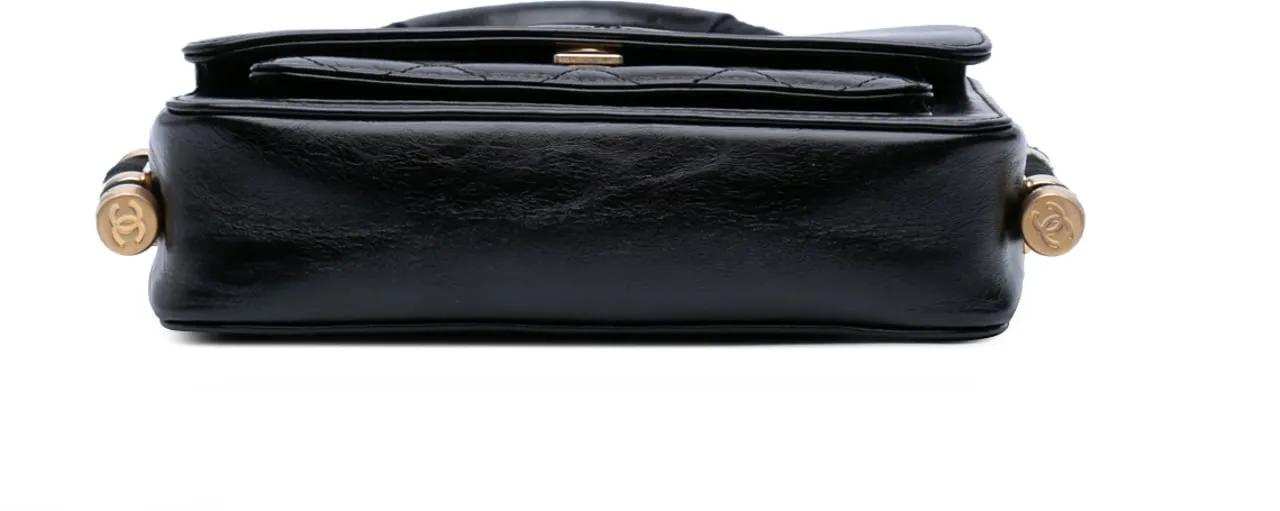 Thumbnail - Chanel Hobo Bags - Crumpled Calfskin En Vogue Rope Flap - Gr. unisize - in Schwarz - für Damen