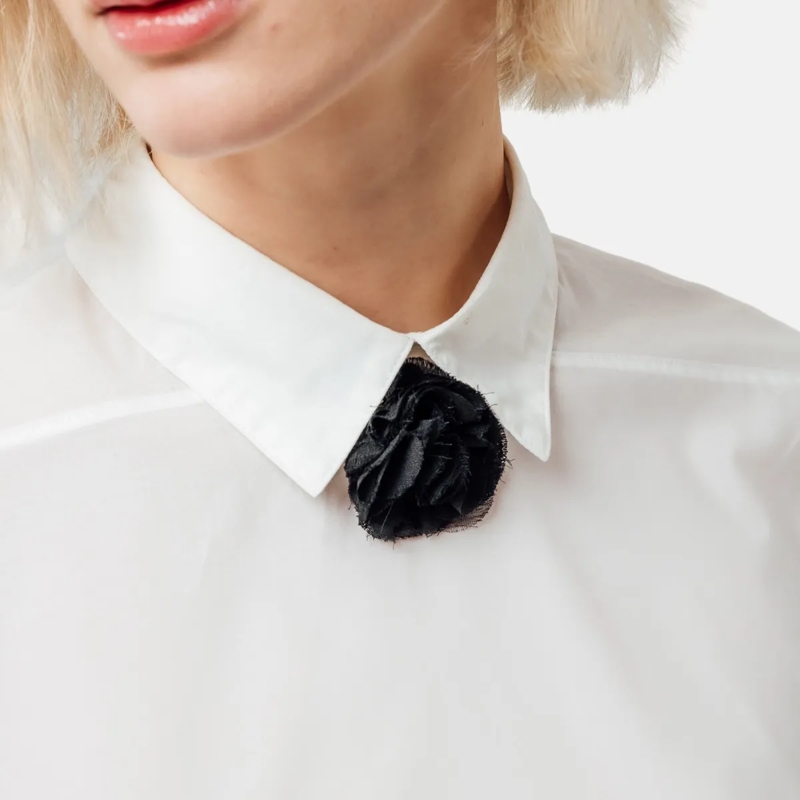 Helene Galwas Bluse Bluse aus Baumwolle FAYRE weiss(Image 4)