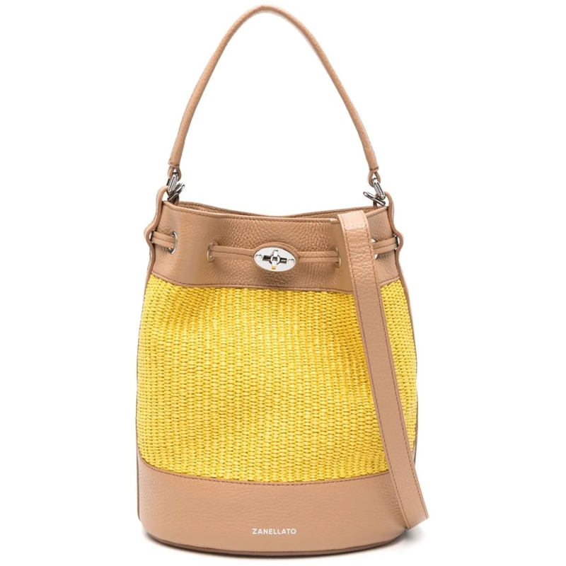 Zanellato Schultertasche Bags Yellow gelb