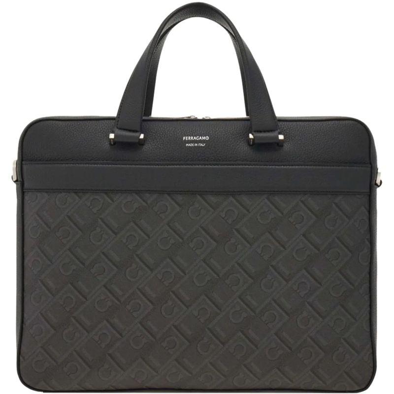 Salvatore Ferragamo Messenger Bag Bags Black schwarz