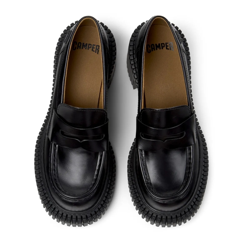 Camper Bootsschuhe Mokassins Pix London schwarz(Image 5)