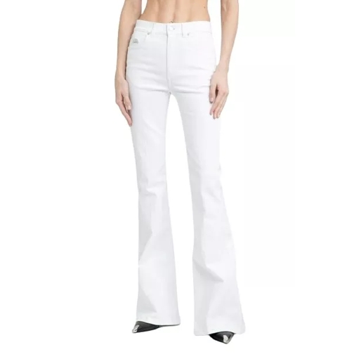 Alexander McQueen Cotton Denim Jeans White 