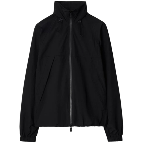 Burberry Veste de transition Jacket With Logo Black