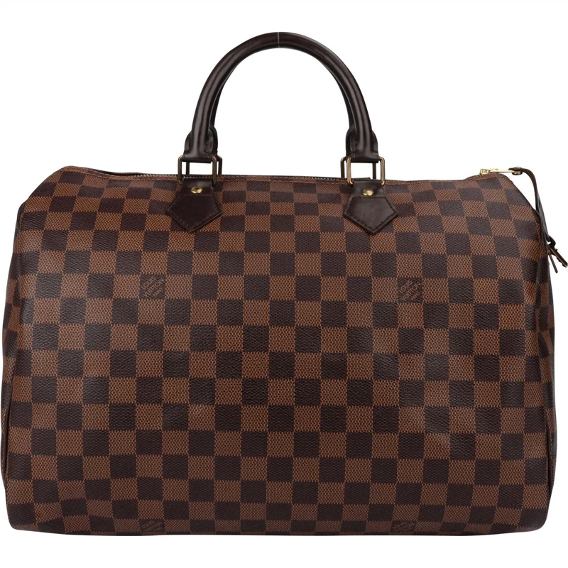 Louis Vuitton Schultertasche Louis Vuitton Damier Ebene Monogram Speedy 35 Hand mehrfarbig