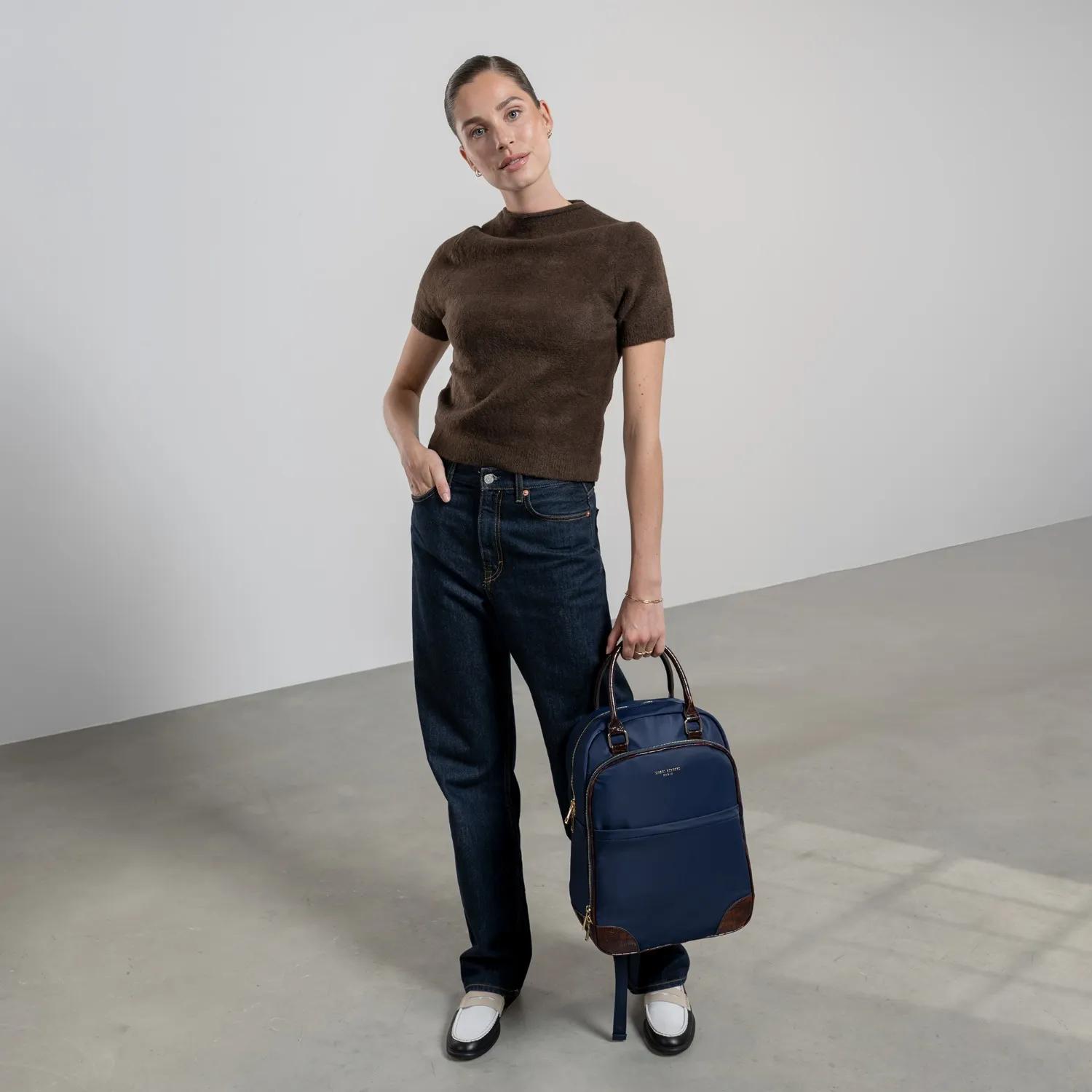 Thumbnail - Isabel Bernard Rucksäcke - Du Louvre Cher Rucksack - Gr. unisize - in Blau - für Damen