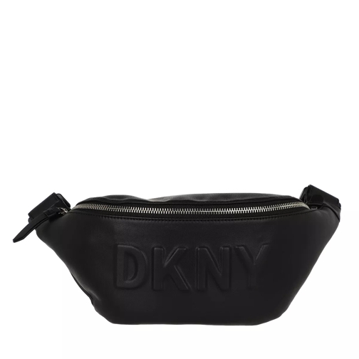 DKNY Tilly Sling Bag Black Silver Belt Bag