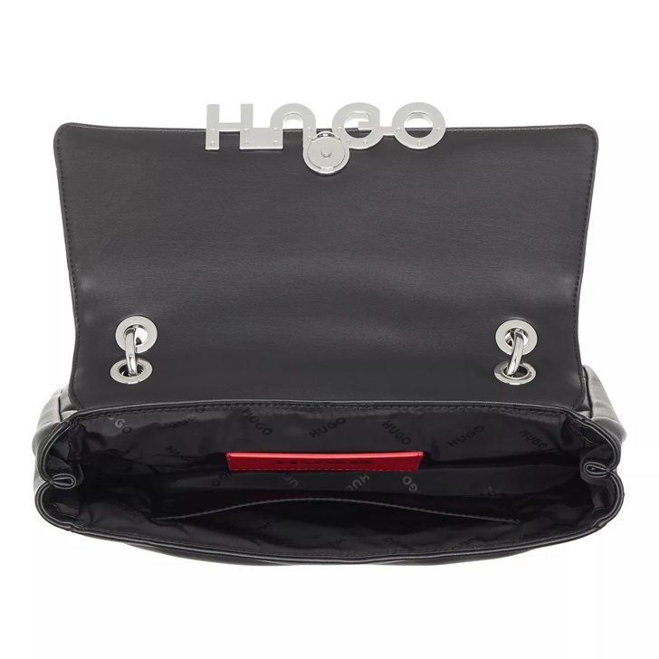 Lizzie Schultertasche Black Bag Hugo Shoulder |
