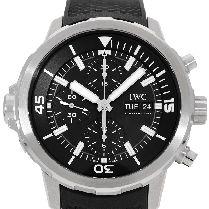 IWC Automatikuhr Aquatimer Schwarz