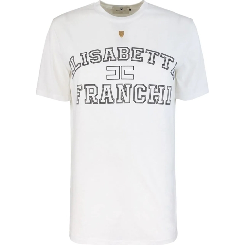 Elisabetta Franchi T-shirts Elisabetta Franchi T-shirts and Polos White weiß