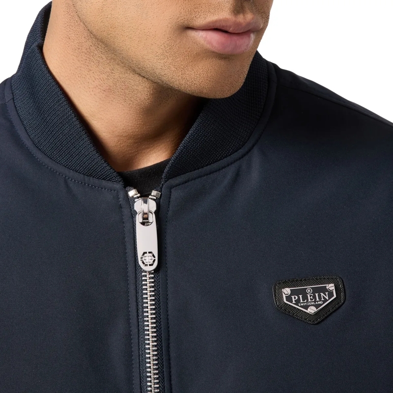 Philipp Plein Daunenjacke Bomber schwarz(Image 5)