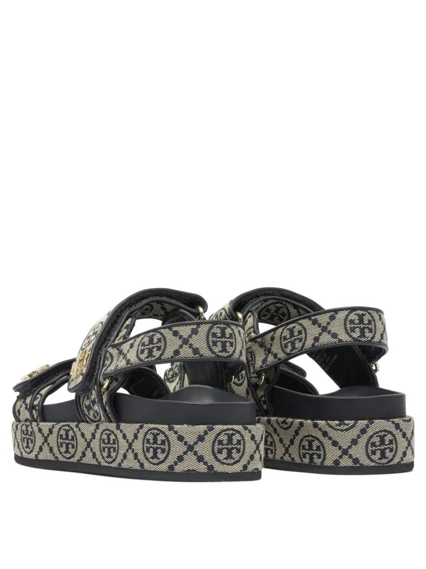 Thumbnail - Tory Burch Sandalen - Kira Sport Sandals With Adjustable Straps - Gr. 9 - in Grau - für Damen