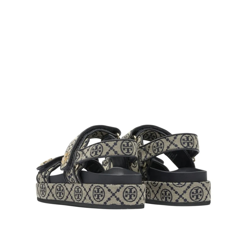 Tory Burch Sandalen Kira Sport Sandals With Adjustable Straps Grey(Image 6)