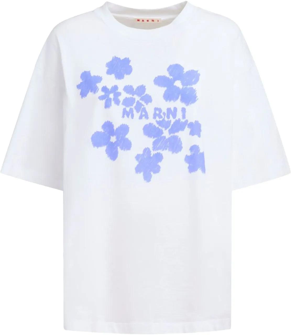 Thumbnail - Marni - Marni T-shirts and Polos White - Größe 36 - weiß