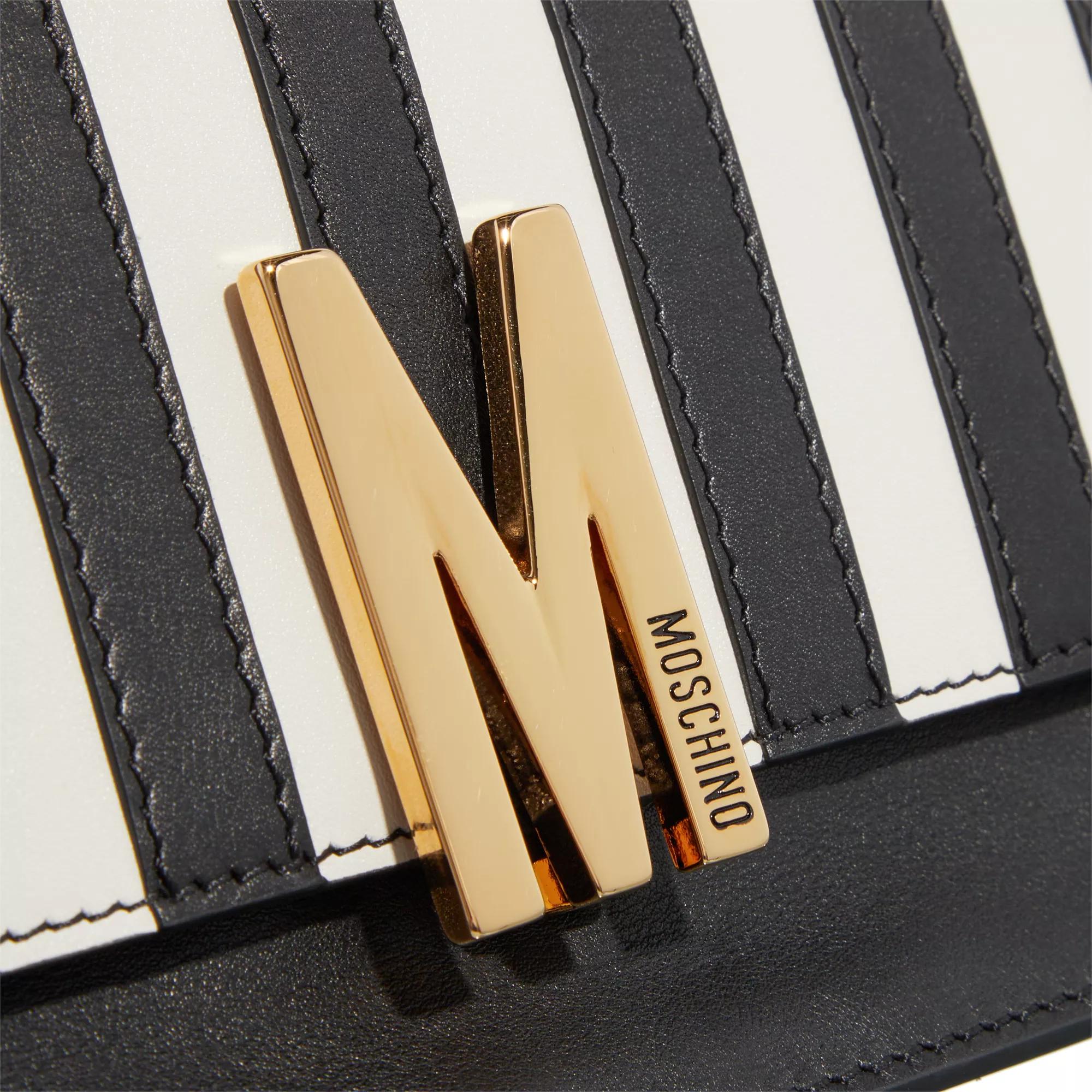 Moschino Crossbody bags Stripes-M Group Shoulder Bag in wit