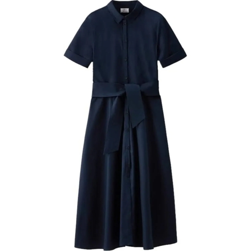 Woolrich Robes midi Dresses Blue blau