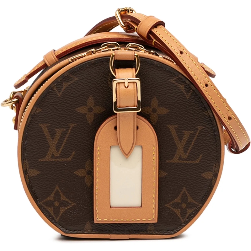 Louis Vuitton Schultertasche Monogram Mini Boite Chapeau braun