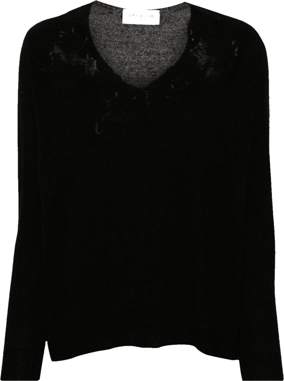 Thumbnail - Ermanno Firenze - Sweaters Black - Größe 42 - schwarz