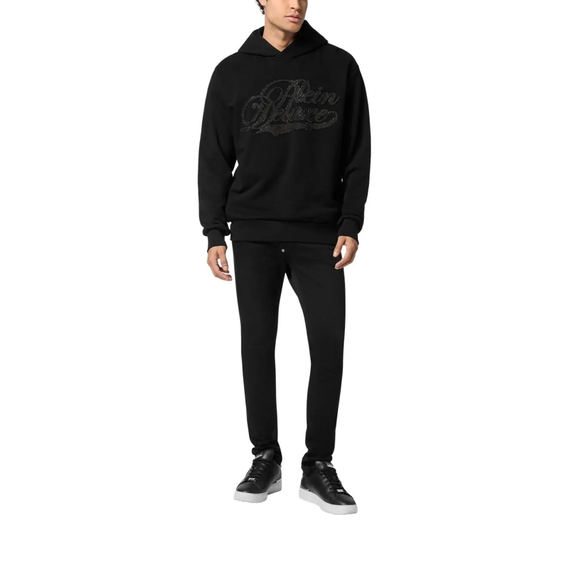Philipp Plein Sweatjacke Kapuzen-Sweatshirt Verziert schwarz(Image 3)