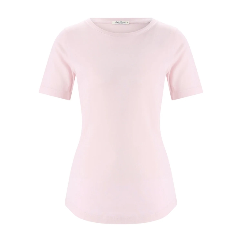 Stefan Brandt Hemd T-Shirt Fanny aus Seide Rosa