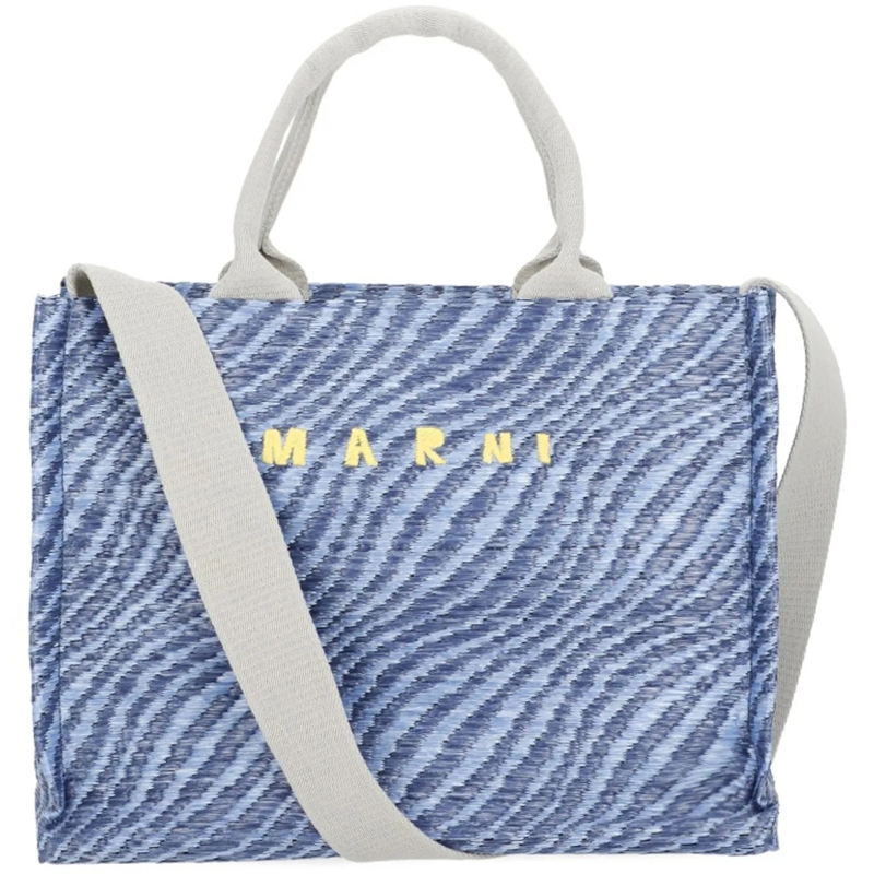 Marni Shopper Bags Blue blau
