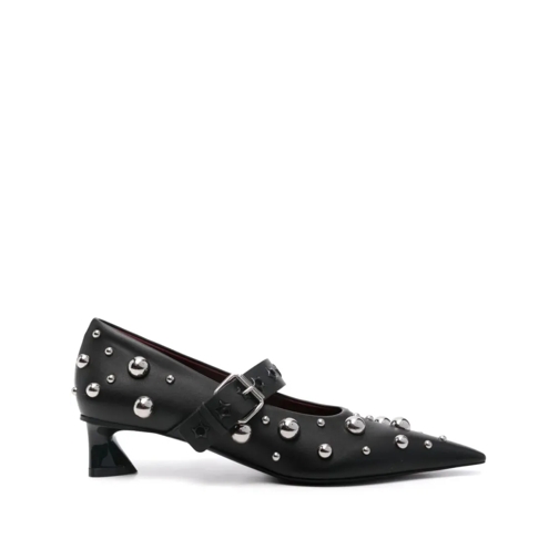 Stella McCartney Elsa Studded Shoes Black Black Tacchi