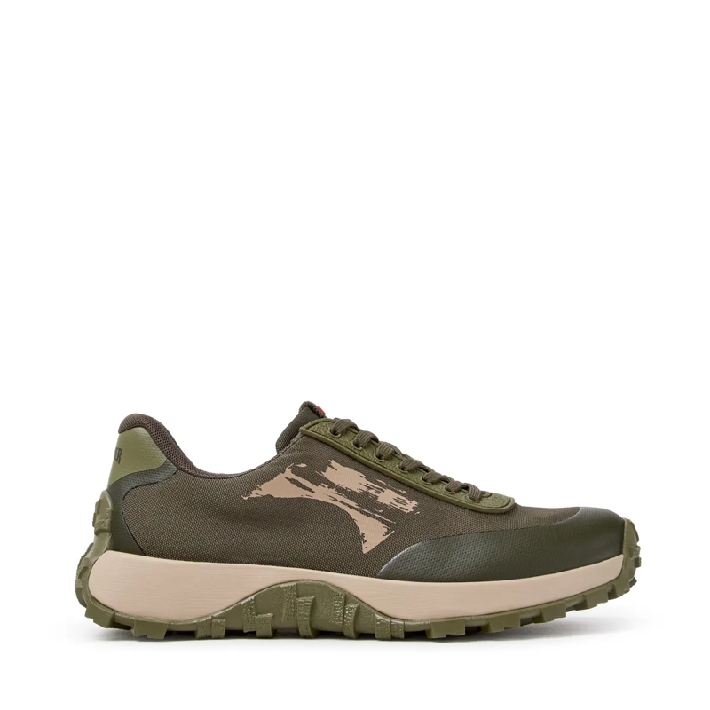 Camper Low-Top-Sneaker In unserem Drift Trail verbinden sich Hochleistung dunkel-grün