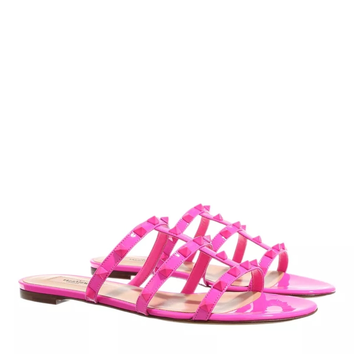 Pink valentino shop jelly sandals