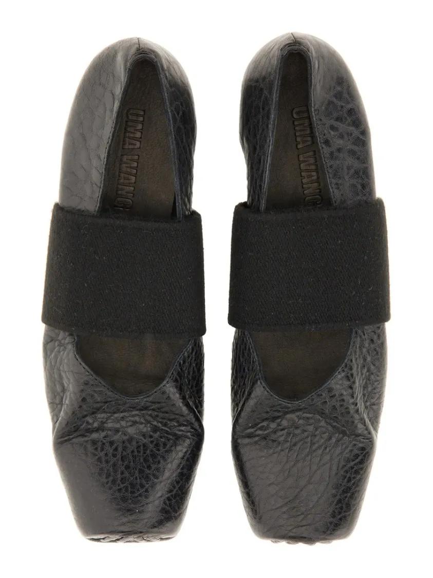 Thumbnail - Leather Ballerina - Gr. 40 (EU) - in Schwarz
