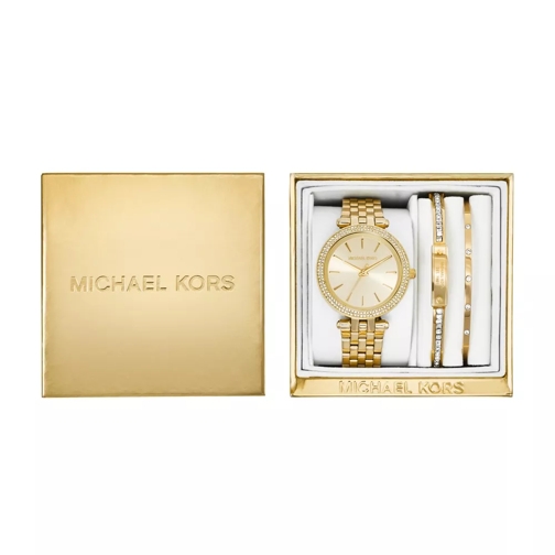 Michael Kors Darci Gift Set Gold-Tone Montre habillée