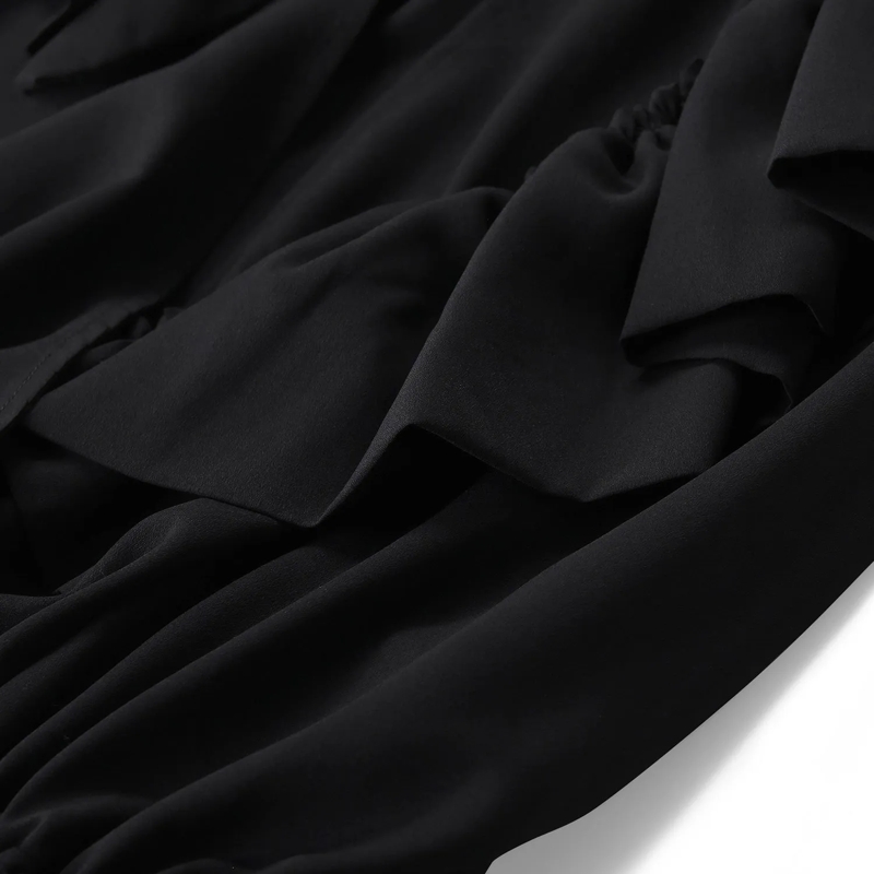 Dries Van Noten Bluse Blusenshirt Cally schwarz(Image 4)