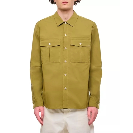 Paul Smith Utility Cotton Shirt Green 