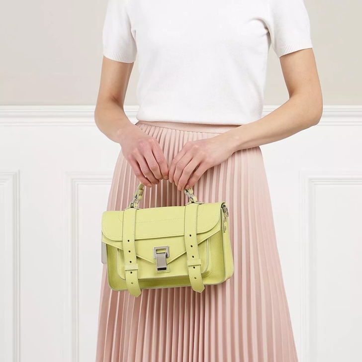 Proenza Schouler Ps1 Tiny Bag Pale Green Satchel