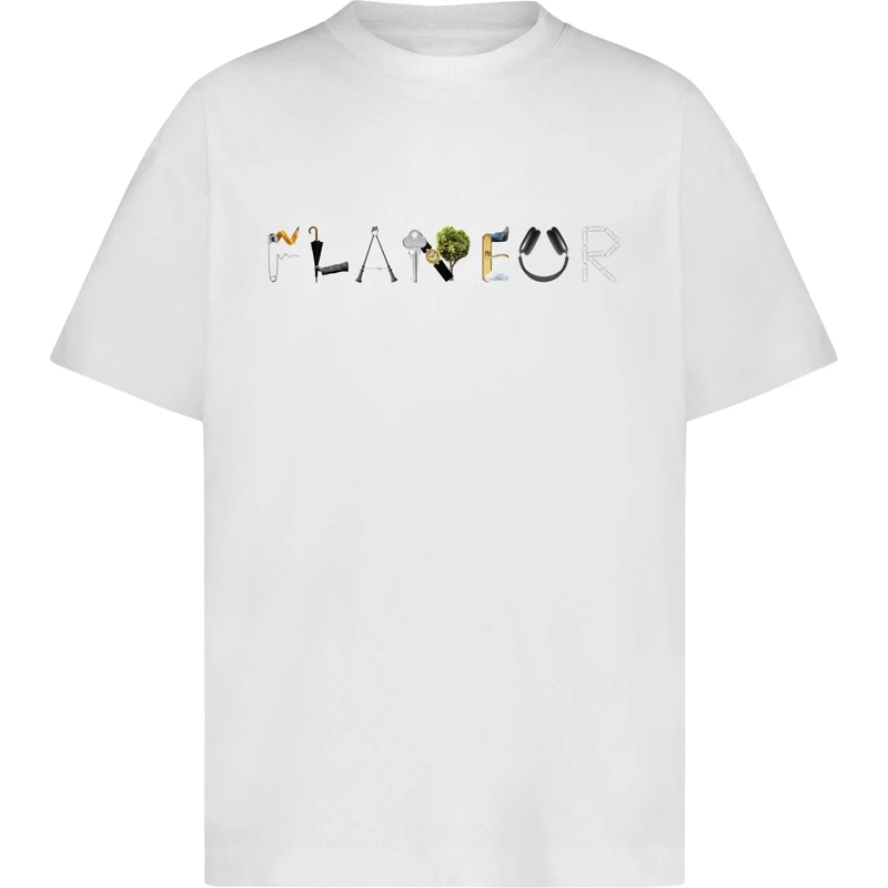 Flâneur T-shirt Objects T-Shirt | White weiß