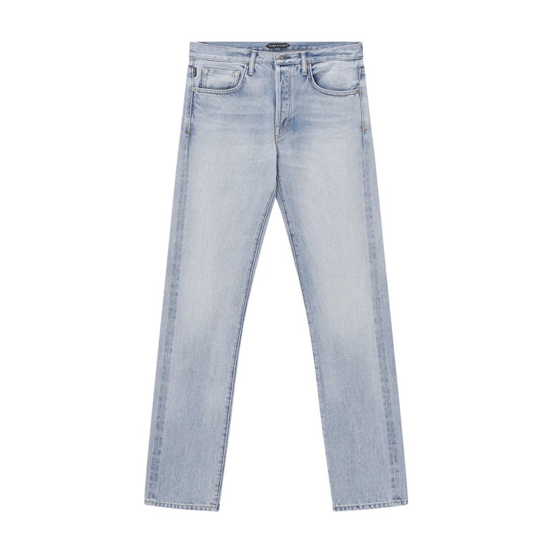 Tom Ford Jeans Straight-Fit Jeans blau