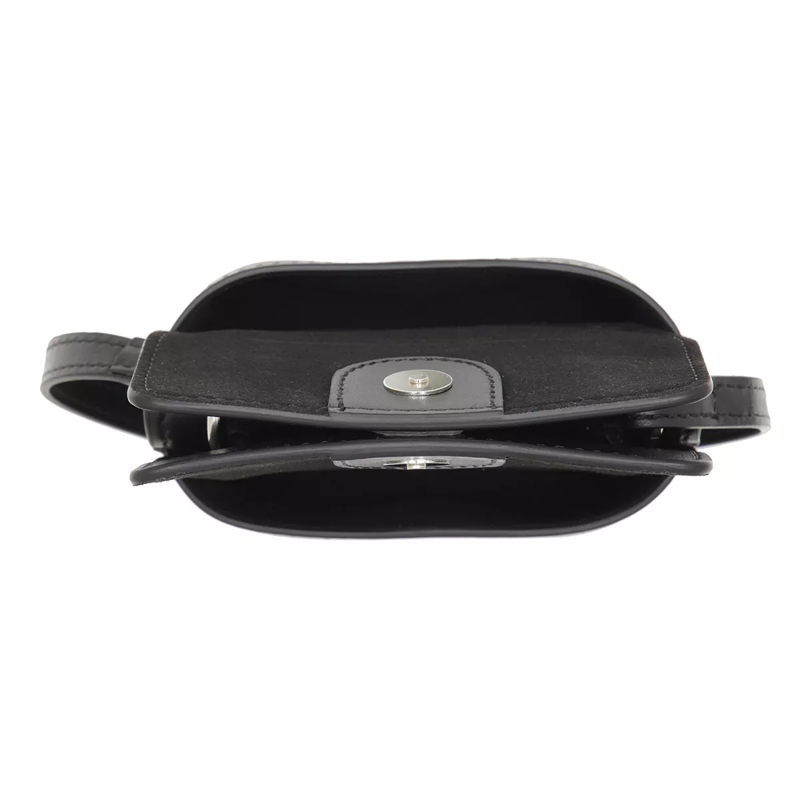 MSGM Micro Tas Crossbody Bag Black(Image 8)