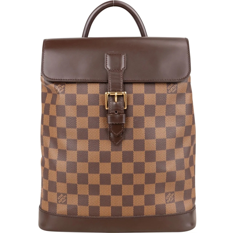 Louis Vuitton Tote Louis Vuitton Damier Ebene Soho Backpack braun
