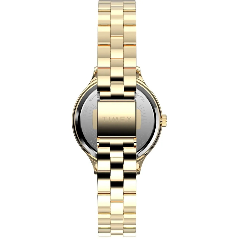 Timex Quarzuhr Quarz-Analoguhr Peyton gold(Image 3)