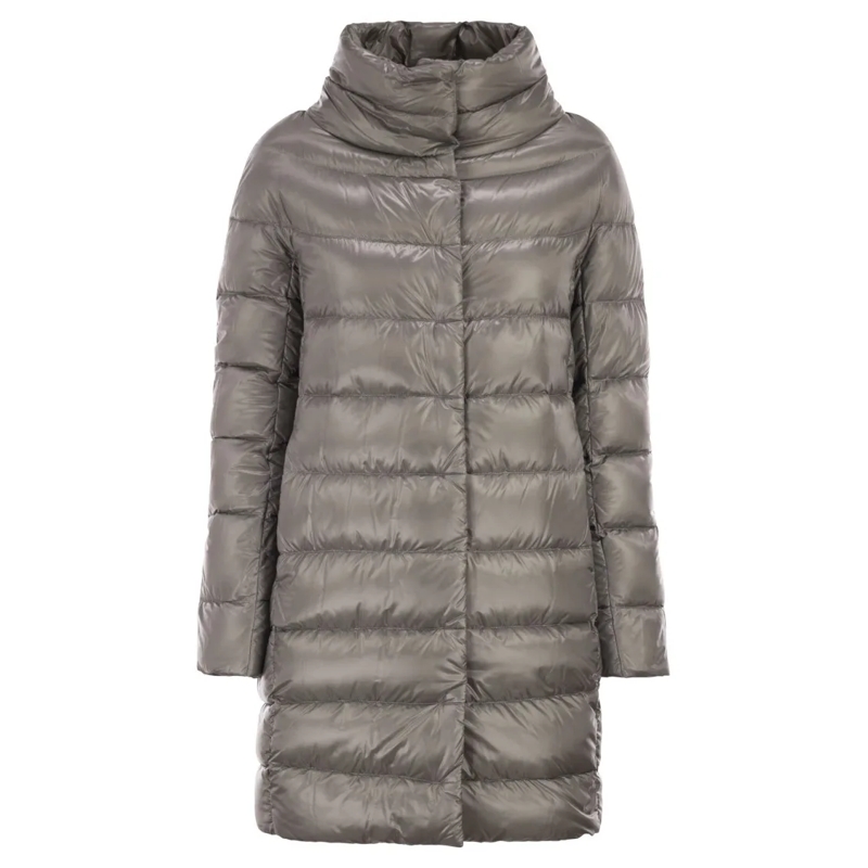 Herno  Dora - Ultralight Nylon Down Jacket Grey