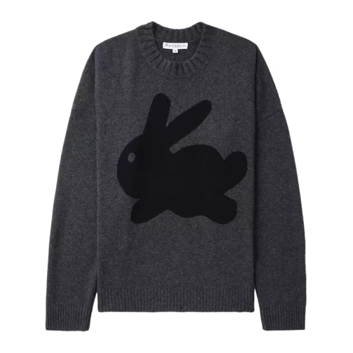 J.W.Anderson Gray Bunny Sweater Black 